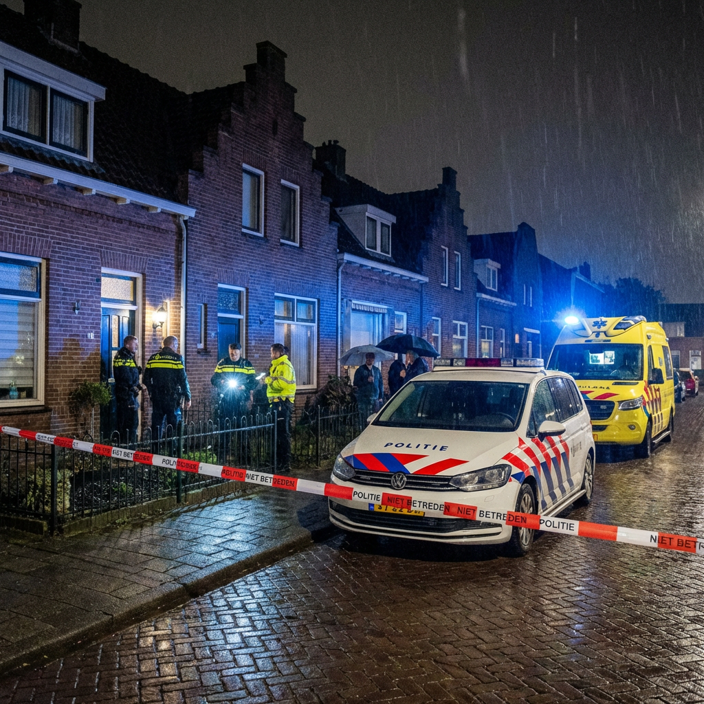 Bewoner gewond bij brute woningoverval door dader in PostNL-jas