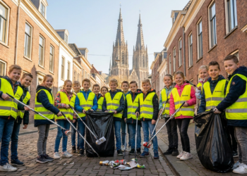 Basisschoolleerlingen ontpoppen zich tot ware klimaathelden in regionale strijd om duurzaamheid