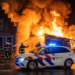 Felle uitslaande brand verwoest schuur aan de Rooistaartstraat
