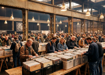 Platenliefhebbers dompelen zich onder in muziek tijdens slotdag Vinyl Ville