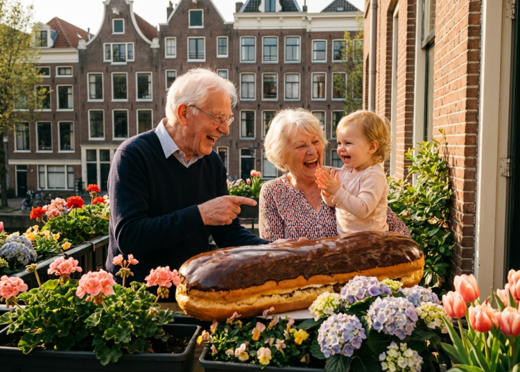 Diamanten bruidspaar in het zonnetje gezet met enorme Bossche Bol