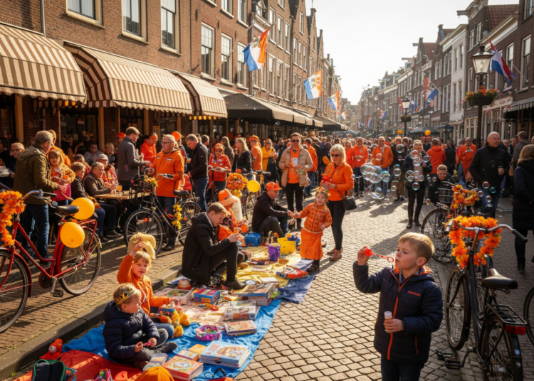Zonovergoten Koningsdag in Schijndel trekt volle terrassen en lokaal talent