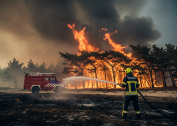 Brandweer blikt terug op vuurzee 't Harde: "We reden door een maanlandschap"