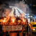 Demonstranten sluiten A59 kortstondig af uit protest tegen komst azc in Engelen