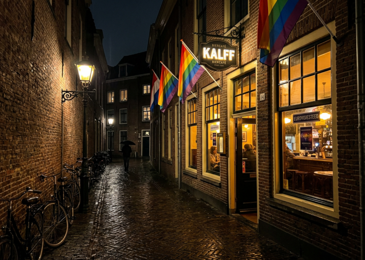 Songfestivalfeest bij gaycafé Kalff afgeblazen wegens tegenvallende kaartverkoop