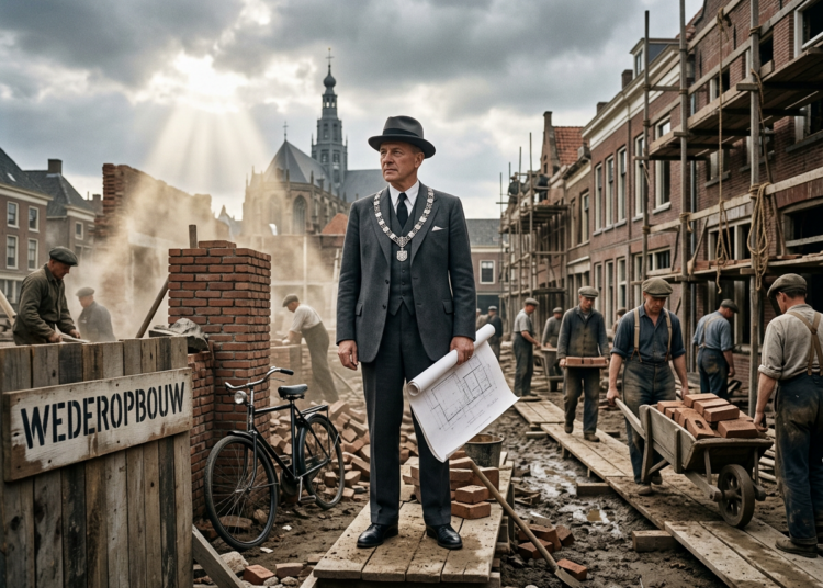 De man achter het bekende plein: De roerige carrière van wederopbouwburgemeester Hendrik Loeff