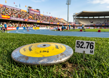 Discuswerpster Meike de Graauw verpulvert persoonlijk record op EK in Spanje